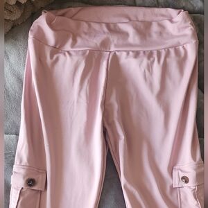 Pink Cargo Pants